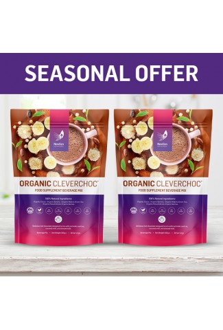 Seasonal offer - x2 Organic Clever Choc - Normal SRP £93.98